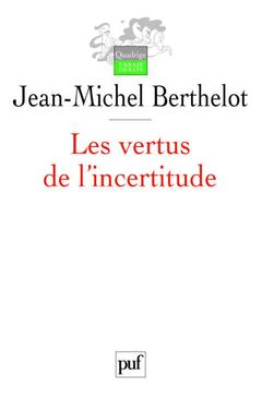 Cover of the book Les vertus de l'incertitude