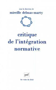 Cover of the book Critique de l'intégration normative