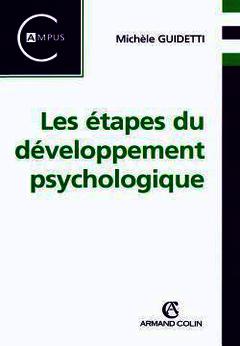 Couverture de l’ouvrage Les étapes du développement psychologique