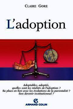 Couverture de l’ouvrage L'adoption