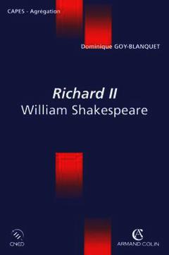 Couverture de l’ouvrage Richard II, William Shakespeare