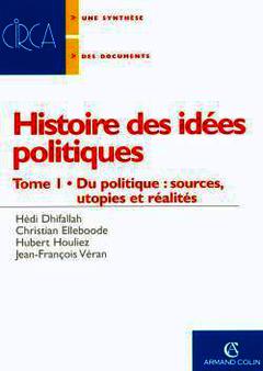 Couverture de l’ouvrage Histoire des idées politiques Tome 1