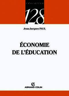 Couverture de l’ouvrage Économie de l'éducation