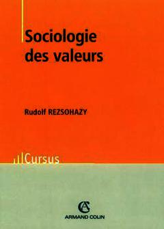 Couverture de l’ouvrage Sociologie des valeurs