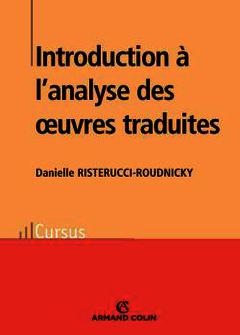 Cover of the book Introduction à l'analyse des oeuvres traduites