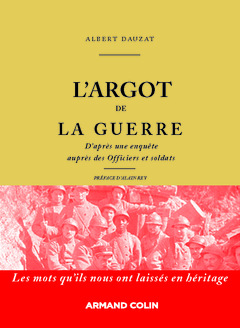 Cover of the book L'argot de la guerre