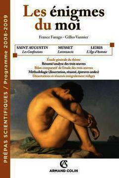 Cover of the book Les énigmes du moi - Prépas scientifiques / Programme 2008-2009