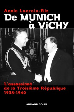 Couverture de l’ouvrage De Munich à Vichy