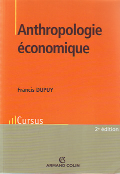 Couverture de l’ouvrage Anthropologie économique