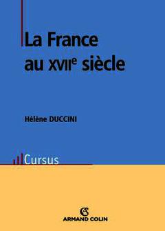 Cover of the book Histoire de la france du 17e siècle (coll cursus)