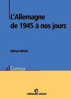 Cover of the book L'allemagne de 1945 à nos jours