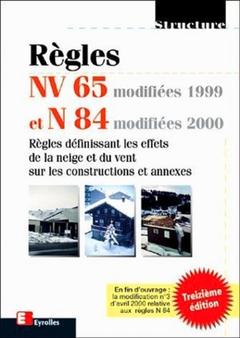 Couverture de l’ouvrage Règles NV 65 modifiées 99 et N 84 modifiées 2000