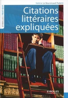 Cover of the book Citations littéraires expliquées