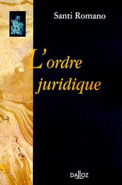 Cover of the book L'ordre juridique - Réimpression de la 2e édition de 1975