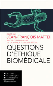 Couverture de l’ouvrage Questions d'éthique biomédicale