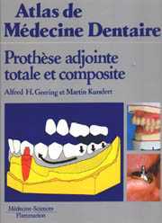 Couverture de l’ouvrage Prothèse adjointe totale et composite (Atlas de médecine dentaire)