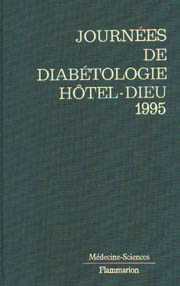 Couverture de l’ouvrage Journées de diabétologie Hôtel-Dieu 1995