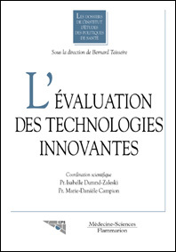 Couverture de l'ouvrage L'évaluation des technologies innovantes