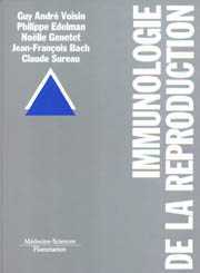 Cover of the book Immunologie de la reproduction