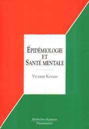 Cover of the book Épidémiologie et santé mentale
