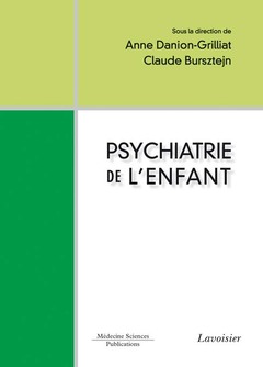 Cover of the book Psychiatrie de l'enfant