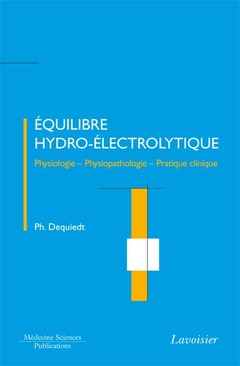 Couverture de l’ouvrage Équilibre hydro-électrolytique