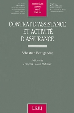 Cover of the book contrat d'assistance et activité d'assurance