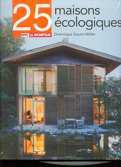 Couverture de l’ouvrage 25 maisons écologiques