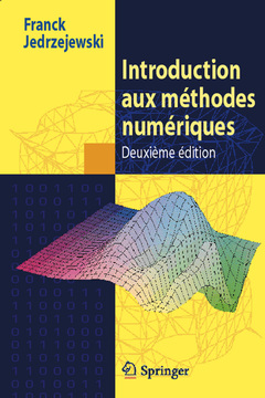 Cover of the book Introduction aux méthodes numériques