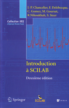 Couverture de l’ouvrage Introduction à SCILAB (2°Éd.)