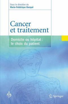 Couverture de l'ouvrage Cancer et traitement
