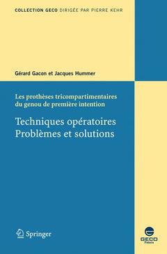 Cover of the book Les prothèses tricompartimentaires du genou de première intention