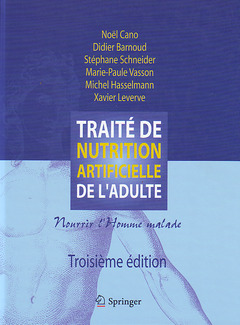 Cover of the book Traité de nutrition artificielle de l'adulte