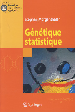 Cover of the book Génétique statistique