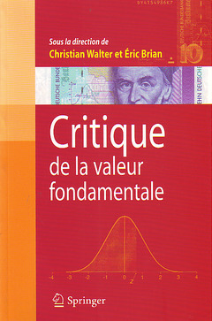 Cover of the book Critique de la valeur fondamentale