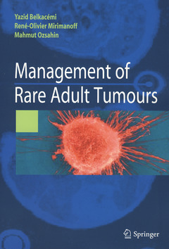 Couverture de l’ouvrage Management of rare adult tumours