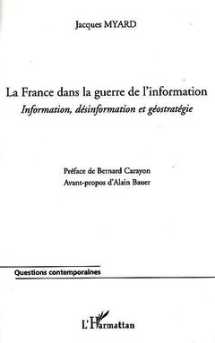 Couverture de l’ouvrage La France dans la guerre de l'information