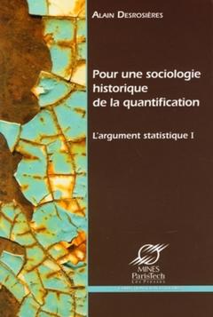 Couverture de l’ouvrage Pour une sociologie historique de la quantification