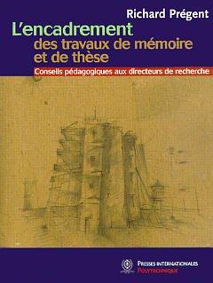 Cover of the book L'encadrement des travaux de mémoire et de thèse
