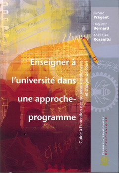 Couverture de l’ouvrage Enseigner à l'université dans une approche-programme
