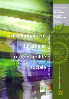 Couverture de l’ouvrage Développement durable et responsabilité sociale