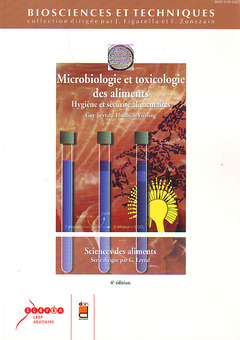 Couverture de l’ouvrage SCIENCES DES ALIMENTS TOME 1 MICROBIOLOGIE ET TOXICOLOGIE DES ALIMENTS HYGIENE E