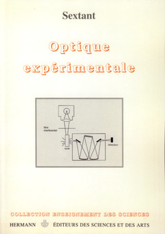Couverture de l’ouvrage Optique expérimentale