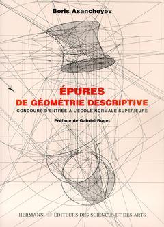Cover of the book Épures de géométrie descriptive