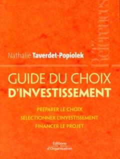 Cover of the book Guide du choix d'investissement