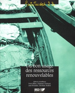 Cover of the book Du bon usage des ressources renouvelables (Latitudes 23)