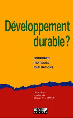 Cover of the book Développement durable ?
