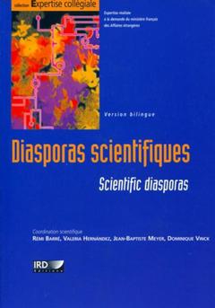 Couverture de l’ouvrage DIASPORAS SCIENTIFIQUES. SCIENTIFIC DISAPORAS. VERSION BILINGUE. AVEC CD-ROM