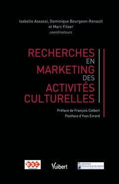 Couverture de l’ouvrage Recherches en marketing des activités culturelles