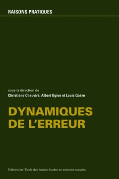 Cover of the book Dynamiques de l'erreur